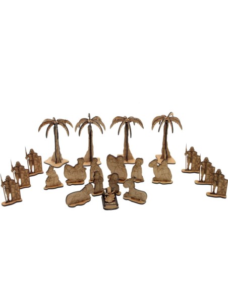 22 FIGURAS PORTAL BELEN CLASSIC MAQUETA 3D 2PL D1