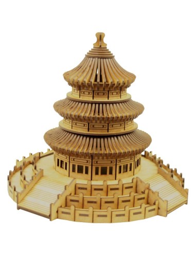 TEMPLO DEL CIELO CLASSIC MAQUETA 3D 5PL D4