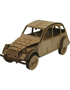 CITROEN 2 CV CLASSIC MAQUETA 3D 4PL D3