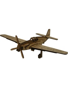 MUSTANG P-51 CLASSIC MAQUETA 3D 2PL D3