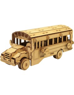 SCHOOL BUS CLASSIC MAQUETA 3D 3PL D4