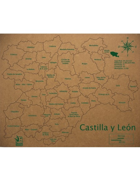 ROMPECABEZAS COMARCAS CASTILLA-LEON 300x370 1PL D2