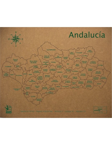 ROMPECABEZAS COMARCAS DE ANDALUCIA 300x370 1PL D2