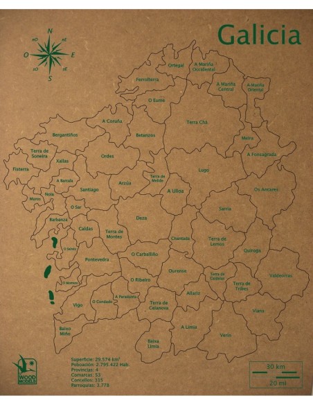 CREVACABEZAS COMARCAS DE GALICIA  300x370 COLOR