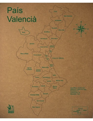 ROMPECABEZAS COMARCAS DE VALENCIA 300x370 1PL D2