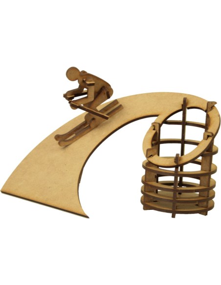 PORTALAPICES ESQUI PARA MONTAR 1PL D1