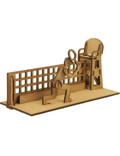 PORTALAPICES TENIS PARA MONTAR 1PL D1