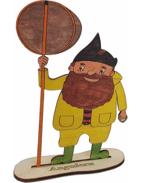 ANGULERU CHOPO 4mm. 185x125 mm. ASTURIAS