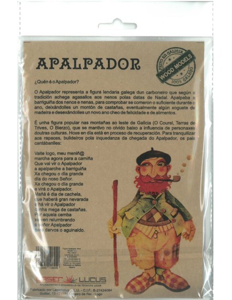 FIGURA APALPADOR CHOPO 4mm. 150x90 mm.