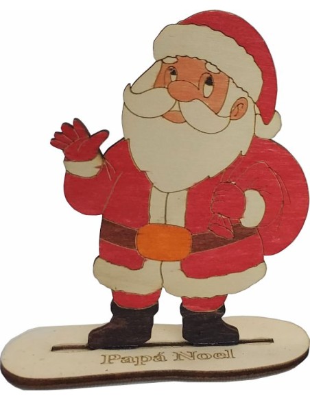FIGURA PAPA NOEL CHOPO 4mm. 150x100 mm. PAISES NORDICOS