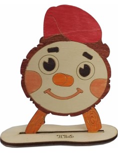 FIGURA TIÓ CHOPO 4mm. 150x90 mm. CATALUÑA