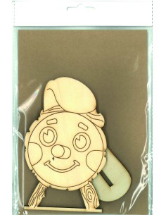 FIGURA TIÓ CHOPO 4mm. 150x90 mm. CATALUÑA 2