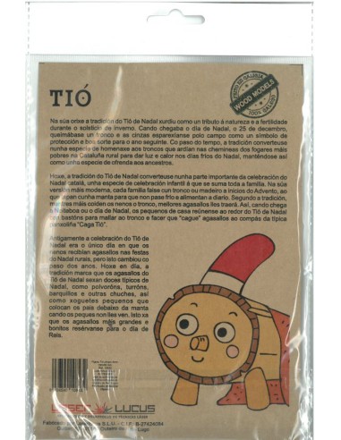 FIGURA TIÓ CHOPO 4mm. 150x90 mm. CATALUÑA