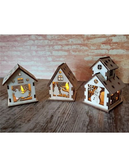 CASIÑA ARBORE CHOPO 4 mm. SILUETAS TELLADO DOBRE