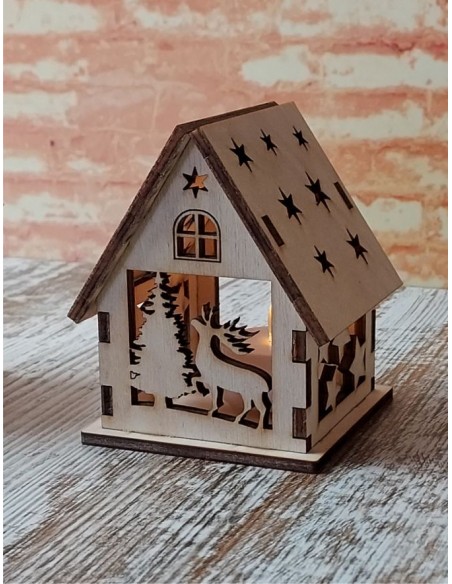 CASIÑA ARBORE CHOPO 4 mm. SILUETAS TELLADO SUIZO