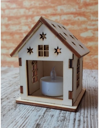 CASIÑA ARBORE CHOPO 4 mm. TELLADO DOBLE