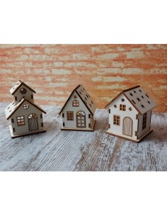 CASITA ARBOL CHOPO 4 mm. TEJADO SUIZO 2