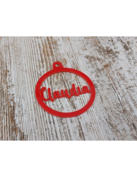 BOLA NOMBRE METAC. 3mm. 85 Ø