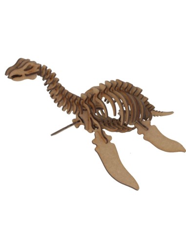 PLESIOSAURO POCKET MAQUETA 3D 2PL D3