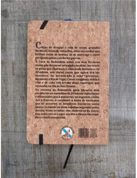 CADERNO CORTIZA TD 80hj. L. A5 COCA DE REDONDELA