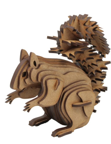 ARDILLA CLASSIC MAQUETA 3D 1PL D3