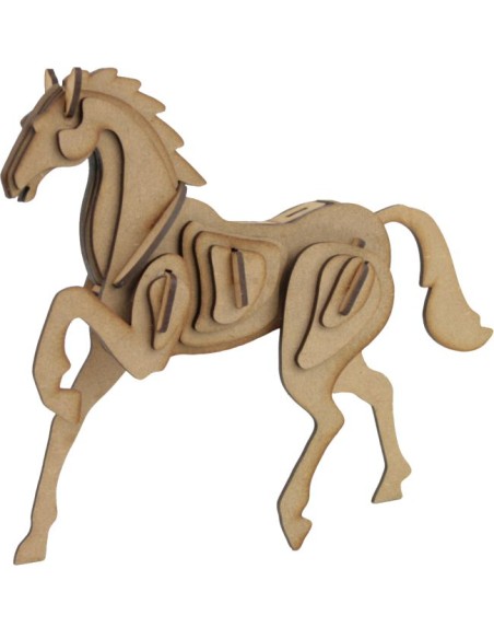 CABALLO CLASSIC MAQUETA 3D 1PL D2