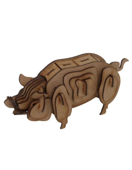 CERDO CLASSIC MAQUETA 3D 1PL D3