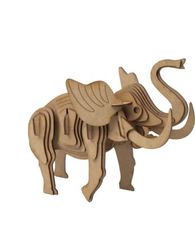 ELEFANTE CLASSIC MAQUETA 3D 2PL D3