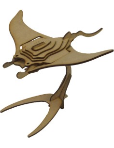 PEZ MANTA RAYA CLASSIC MAQUETA 3D 1PL D2